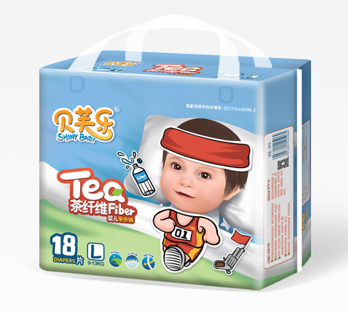 貝芙樂茶纖維yinge學(xué)步褲L碼18片