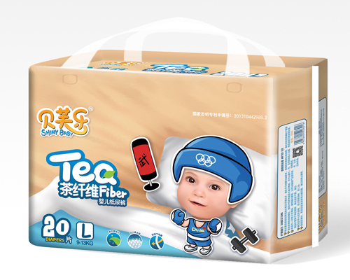 復(fù)件 貝芙樂茶纖維yinge紙尿褲L碼20片