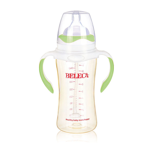 貝樂(lè)嘉雙柄弧形奶瓶270ml