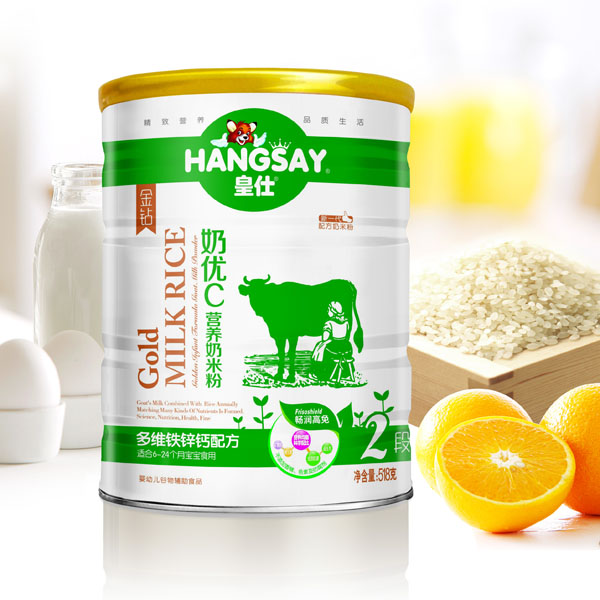 皇仕多維鐵鋅鈣配方奶優(yōu)C營養(yǎng)奶米粉