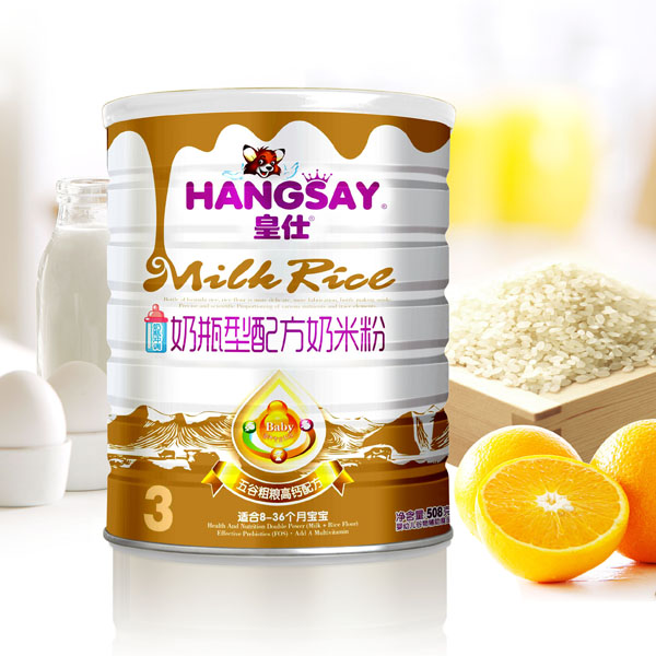 皇仕五谷雜糧配方奶瓶型奶米粉