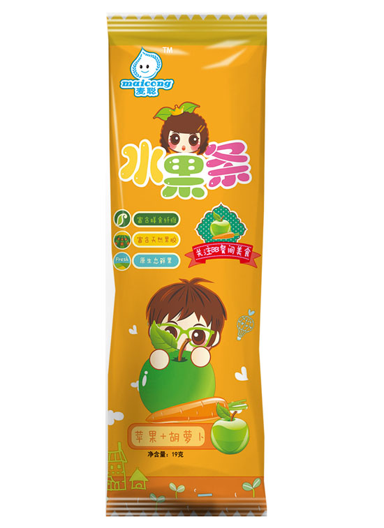 麥聰水果條蘋(píng)果胡蘿卜味