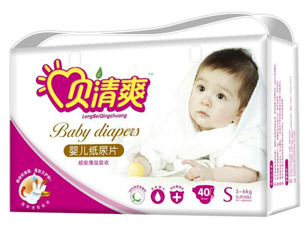 貝清爽超級薄yinge紙尿片S40片