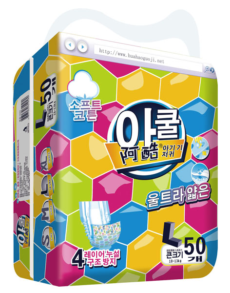 阿酷yinge紙尿片L50片