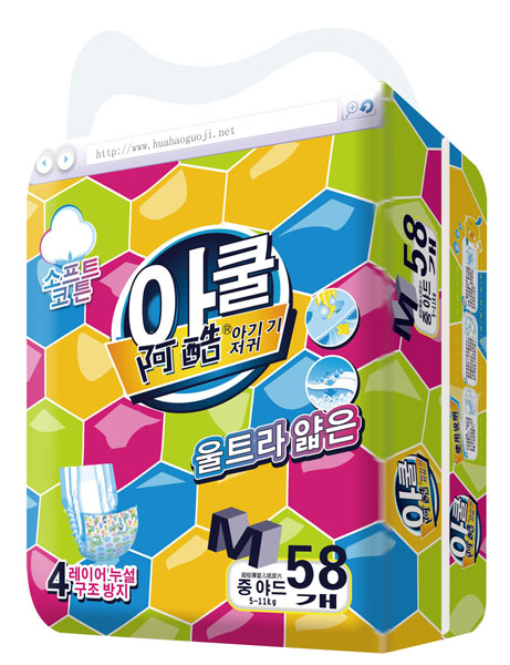 阿酷yinge紙尿片M58片