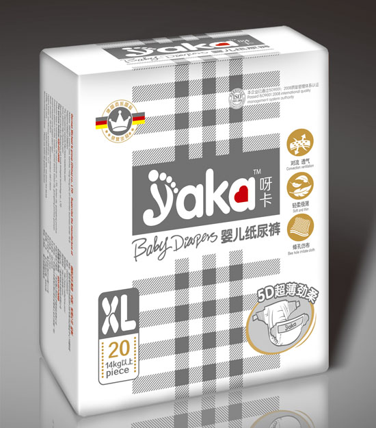 呀卡yinge紙尿褲XL碼20片