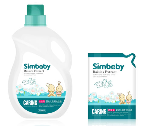 西麥寶寶yingye柔和洗衣液1000ml