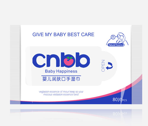 恰里寶貝yinge潤膚口手濕巾