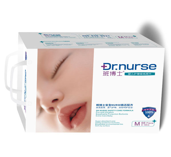 班博士yinge護理級紙尿片M碼66片大包