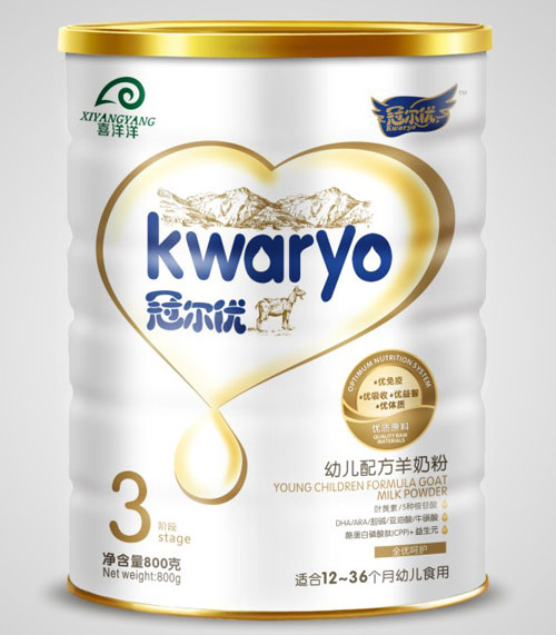冠爾優(yōu)youe配方羊奶粉3段