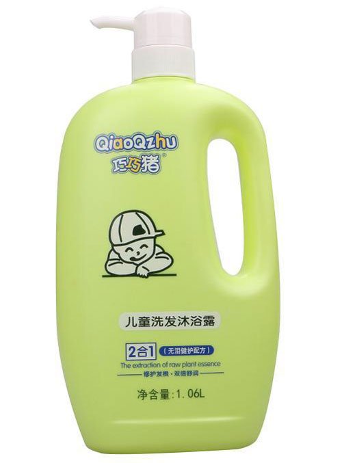 巧巧豬兒童二合一洗發(fā)沐浴露