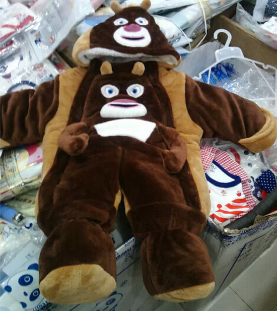 圣嬰島yinge爬服熊大