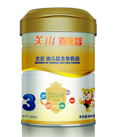 喜康智金裝youe配方羊奶粉3段