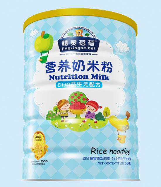 精靈蓓蓓DHA益生元配方營(yíng)養(yǎng)奶米粉