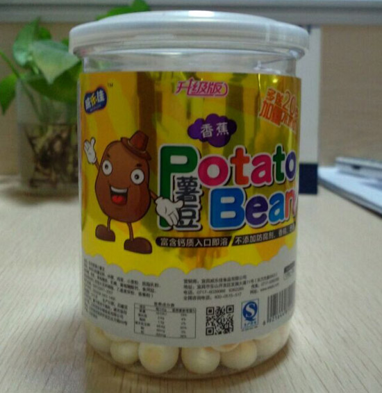 威樂(lè)佳小薯豆蔬香蕉味