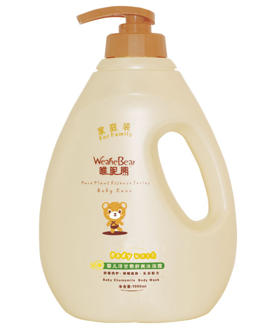 唯昵熊yinge洋甘菊舒爽沐浴露1000ml