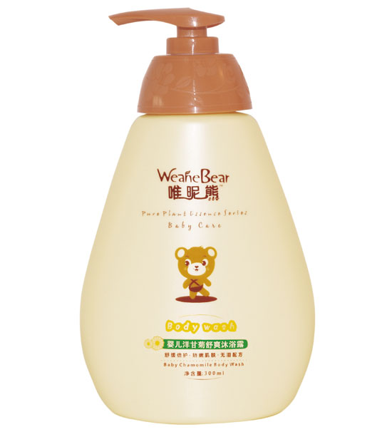 唯昵熊yinge洋甘菊舒爽沐浴露300ml