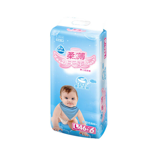 倍康電商專供柔薄天使yinge紙尿褲L46+6