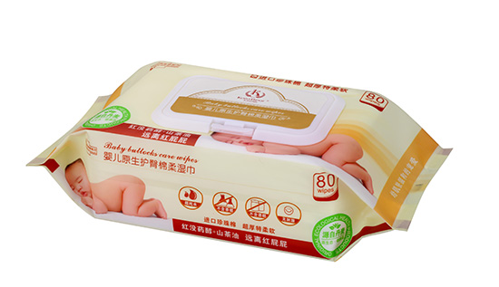 卡拉貝熊80片yinge原生護(hù)臀棉柔濕巾