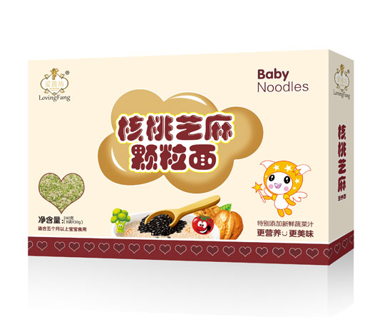 愛茵坊核桃芝麻顆粒面