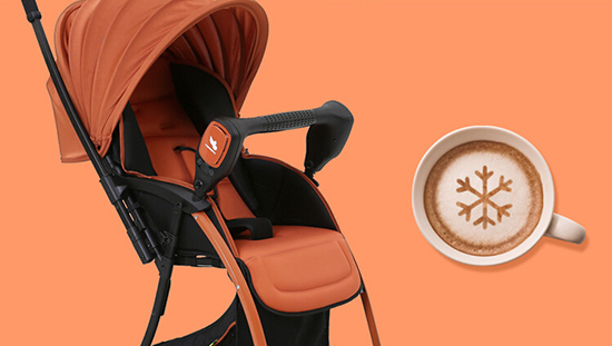 可思貝防霧霾yinge推車(摩卡)