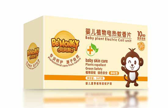 貝貝猴yinge植物電熱蚊香片