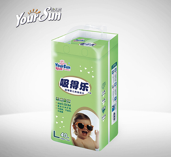 怡兒爽吸得樂超薄爽身yinge紙尿片L40片