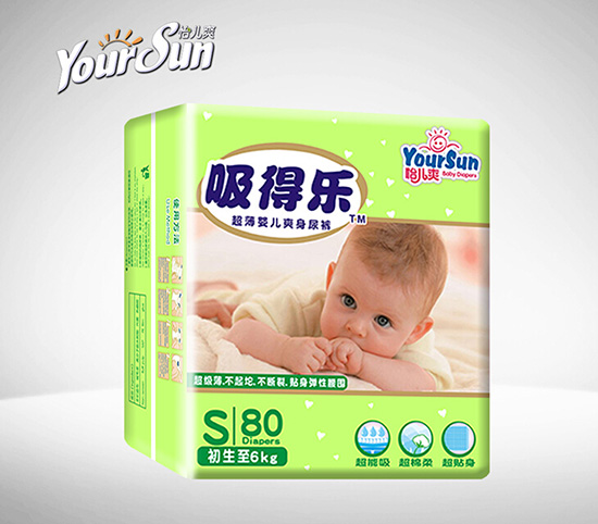 怡兒爽吸得樂yinge紙尿褲S80片