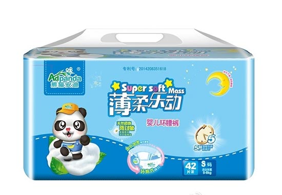 熊貓安迪薄柔樂動(dòng)環(huán)腰褲