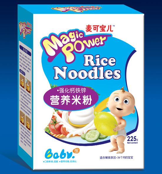 麥可寶兒強(qiáng)化鈣鐵鋅營養(yǎng)配方米粉盒裝