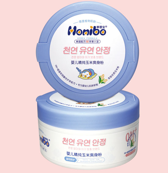 韓嬰寶yinge精純玉米爽身粉
