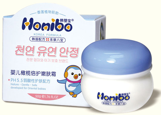 韓嬰寶yinge橄欖倍護(hù)嫩膚霜