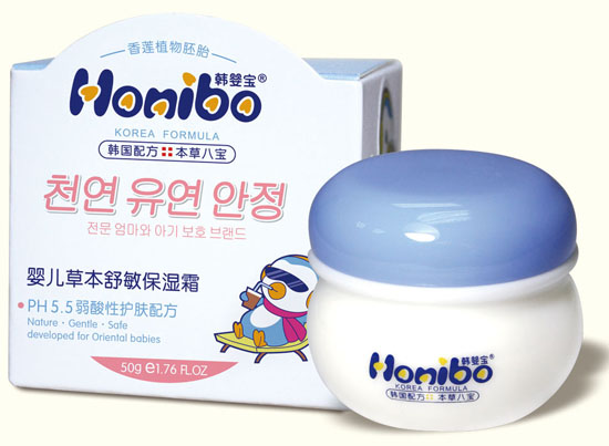 韓嬰寶yinge草本舒敏保濕霜