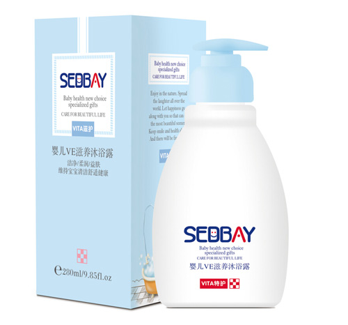 喜得貝yingeVE字樣沐浴露280ml