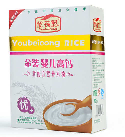 優(yōu)蓓聰金裝yinge高鈣營養(yǎng)米粉(優(yōu)+)