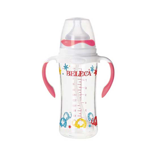 貝樂(lè)嘉硅膠奶瓶(紅色)手柄