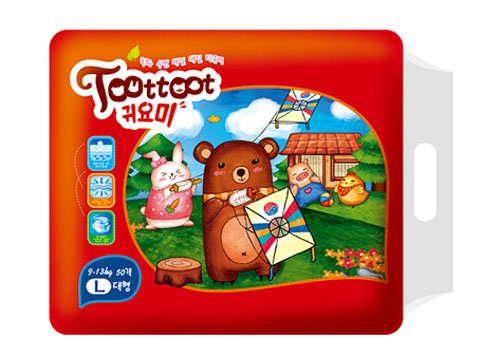 迪優(yōu)米超薄干爽yinge紙尿褲L碼50片裝