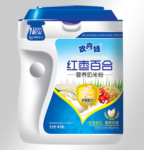 歡喜娃紅棗百合營養(yǎng)奶米粉