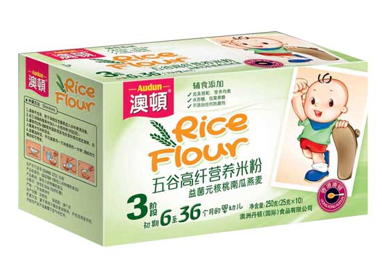 澳頓五谷高纖營養(yǎng)米粉(盒)