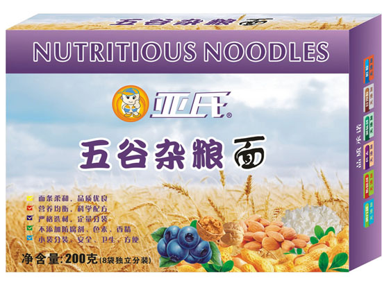 亞氏五谷雜糧面