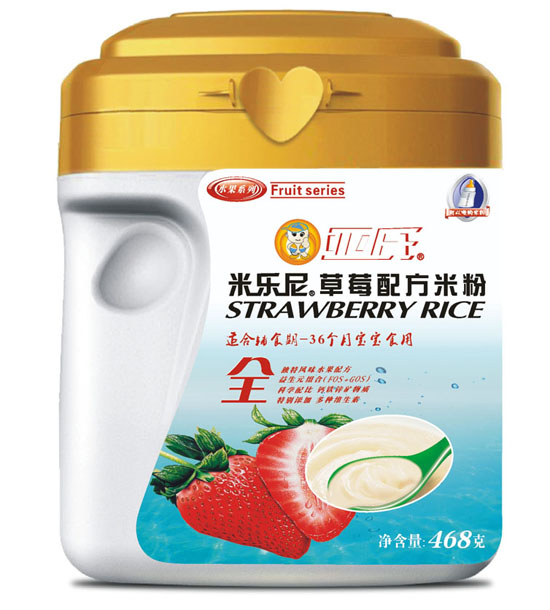 亞氏米樂(lè)尼草莓配方米粉