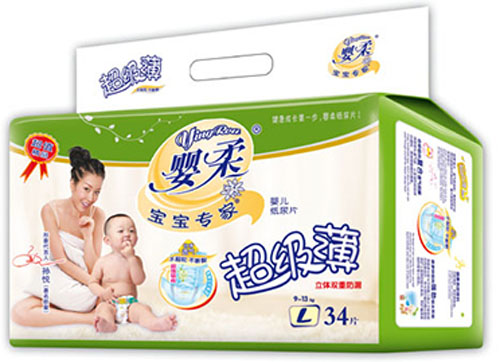 寶寶專家超級薄yinge紙尿片L碼34片