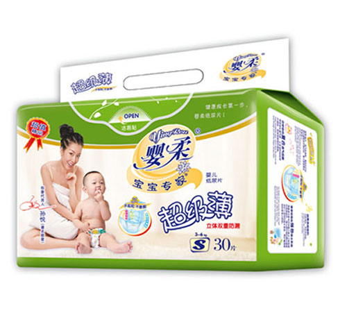 寶寶專家超級薄yinge紙尿片S碼30片
