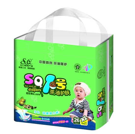 SQ1號(hào)茶油護(hù)膚yinge紙尿褲XL碼