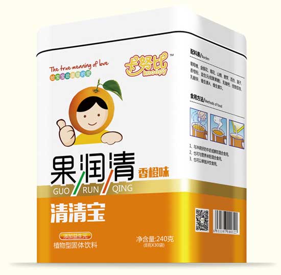 卡努比香橙味果潤清清清寶