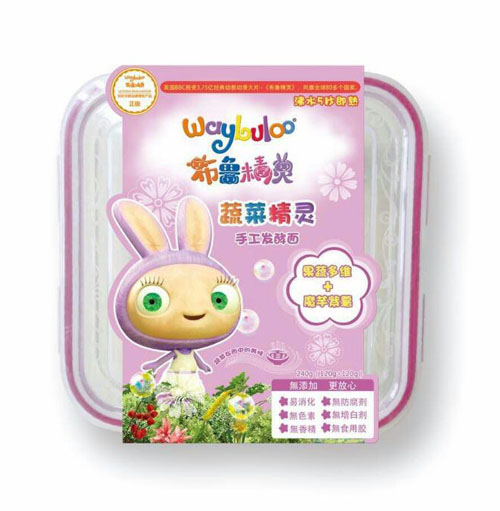 布魯精靈果蔬多維魔芋紫薯手工發(fā)酵面