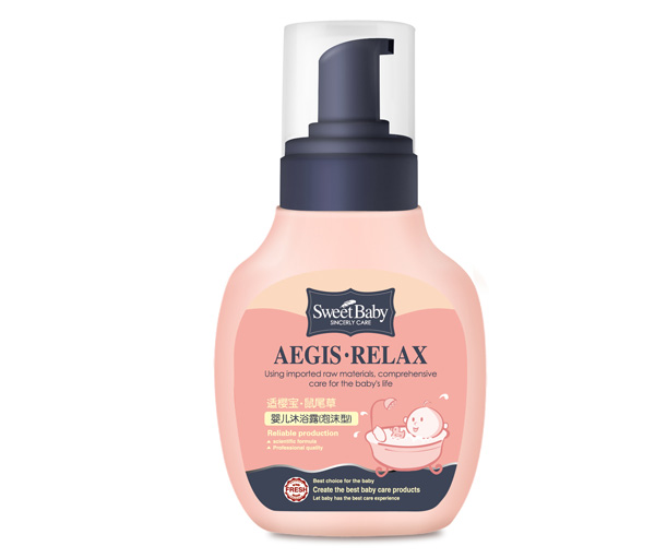 新適櫻寶鼠尾草yinge沐浴露(泡沫型)330ml