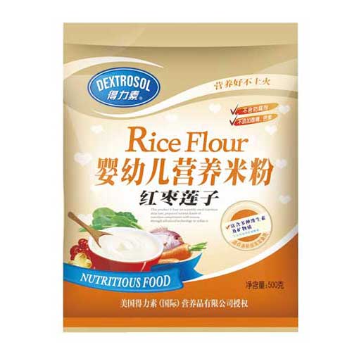 得力素紅棗蓮子yingye營(yíng)養(yǎng)米粉