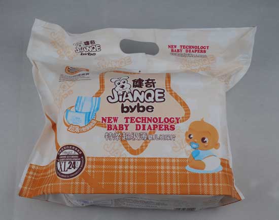 健奇特柔超級(jí)薄yinge紙尿片XL碼24片
