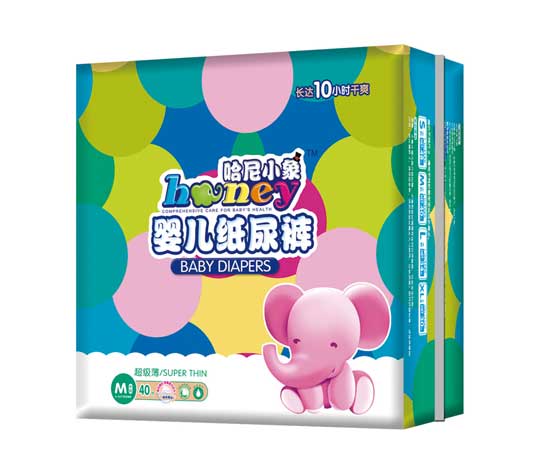 哈尼小象中包紙尿褲M碼